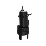 JACKEL SEW500CIT Cast Iron Sewage Pump 1/2 HP Tethered Float Switch Piggy-back Power Cord