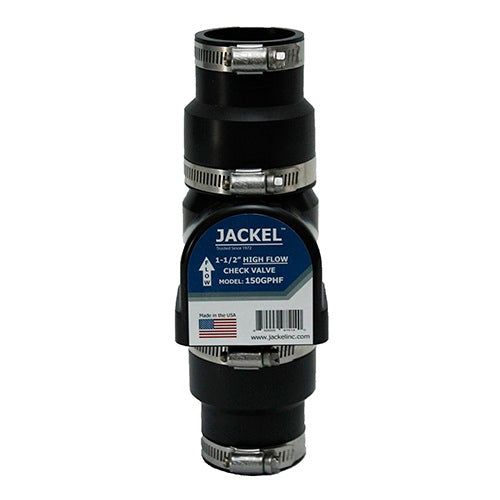 JACKEL High Flow Sump Pump Check Valve (Model: 150GP-HF)