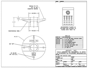 Jackel Plastic Coupling Flange
