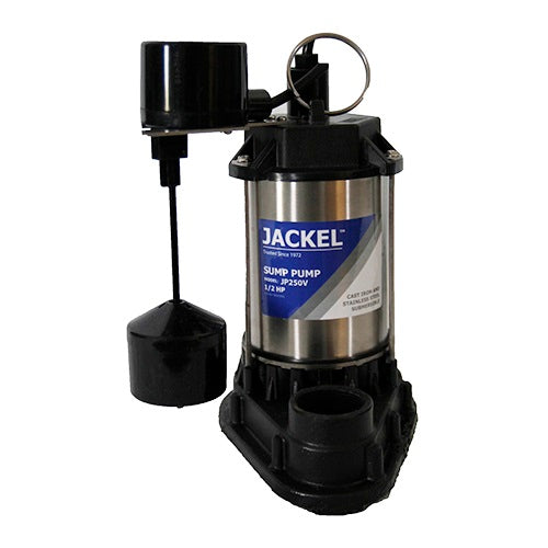 JACKEL 1/2 HP Submersible Sump Pump (Model: JP250V)