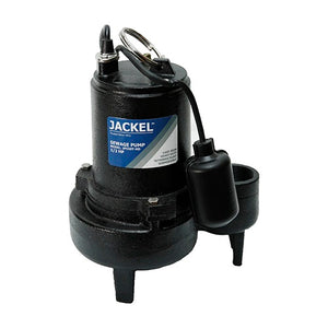 JACKEL 1/2 HP Heavy Duty Sewage Pump (Model: JP550T-HD)