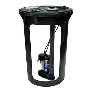 JACKEL 1/2 HP Pre-Plumbed Sump Pump System (Model: JPACK30S-250V)