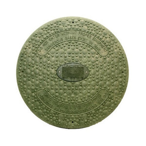 Septic Tank Riser Cover - INSULATED - GREEN - FITS 24" DIAMETER RISER